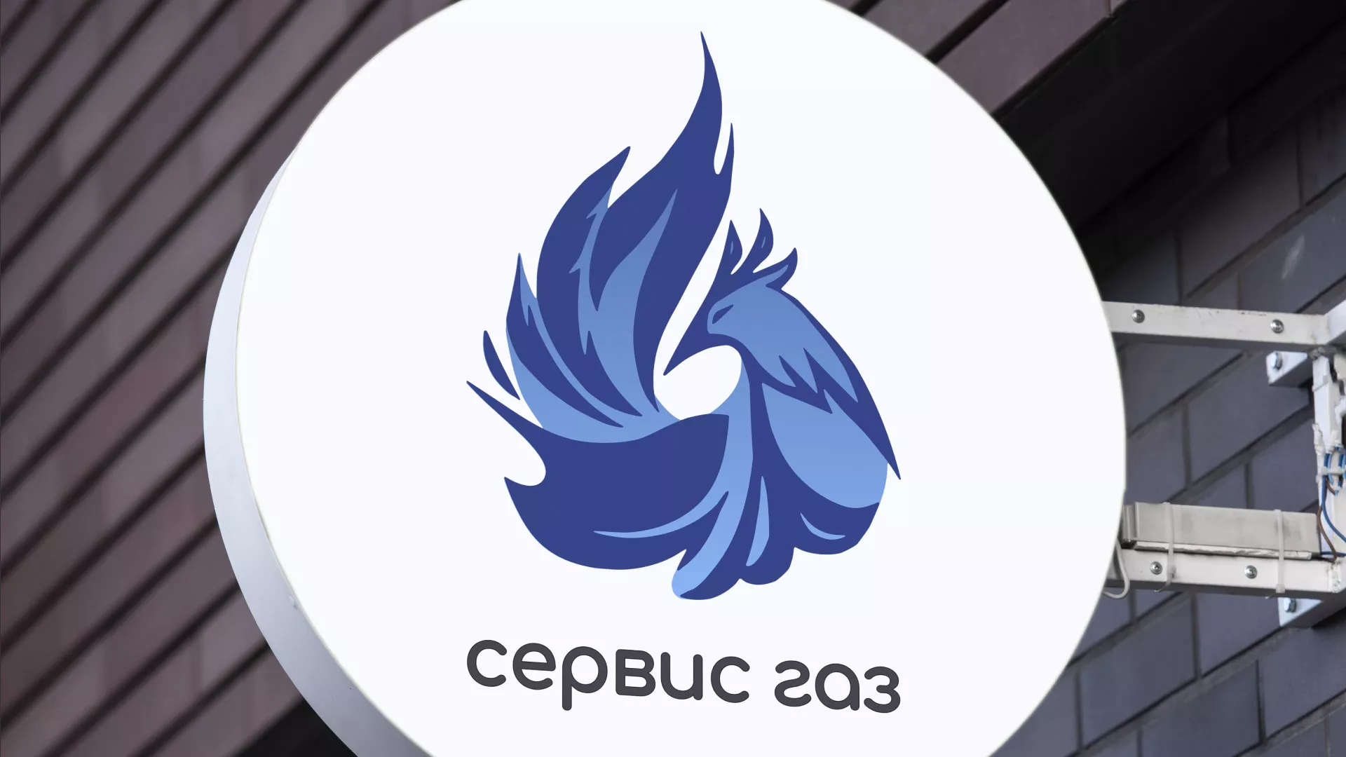 Создание логотипа «Сервис газ» в Спас-Клепиках